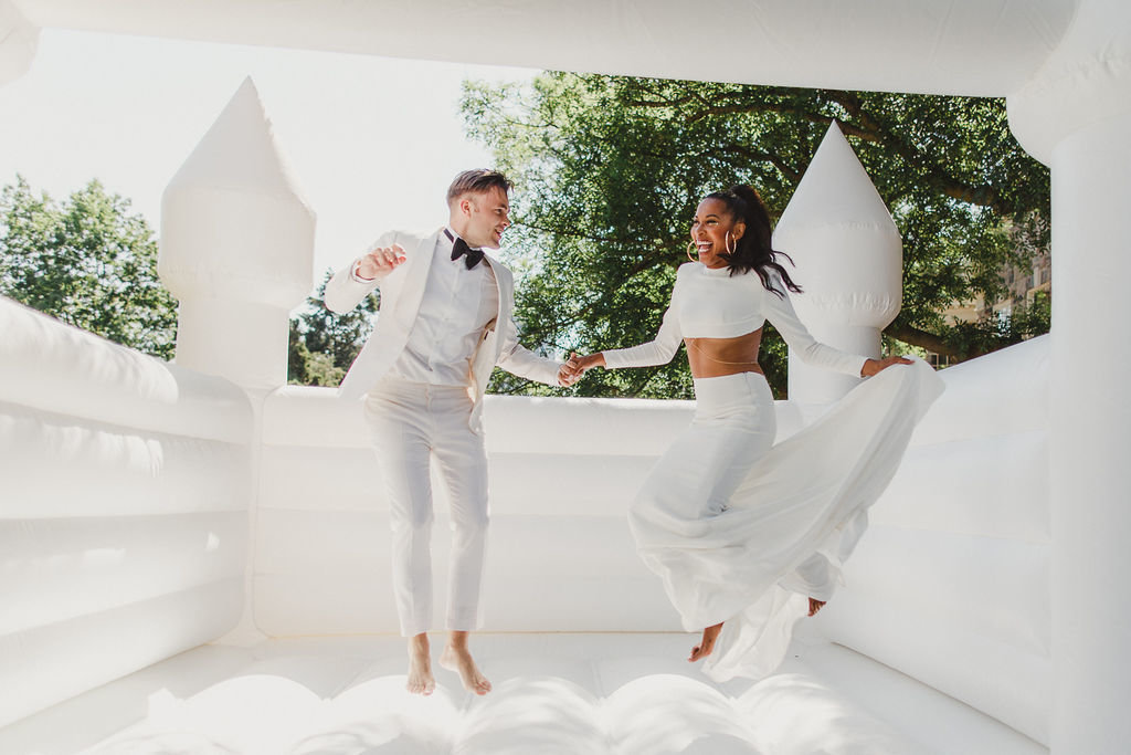 Wedding Bouncy Castles Are The Trend Couples Are Jumping On